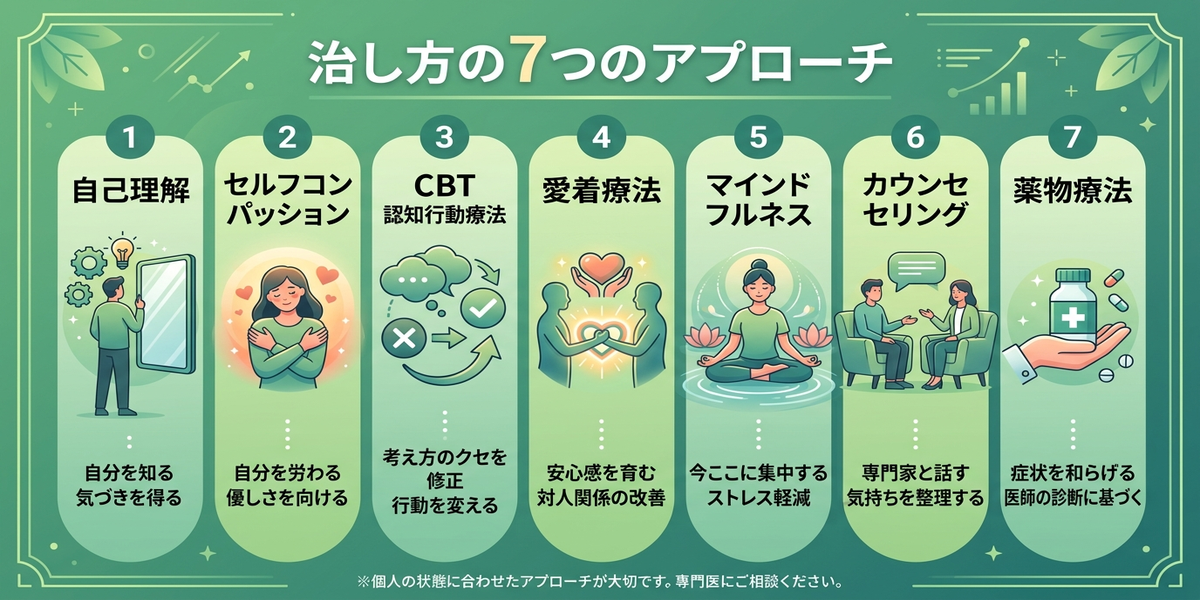 不安型愛着障害チェックリスト