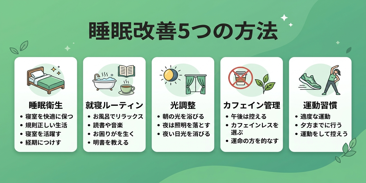 夜中に目が覚める時間帯別の原因